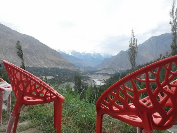 View from property - Grapes Garden Resort Hunza (Karimabad)