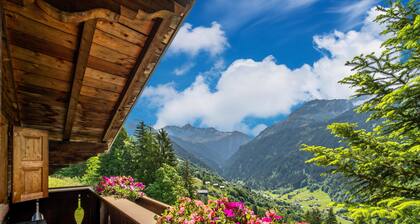 Maison avec ambiance alpine et jardin