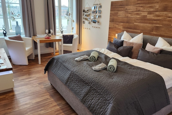 1 soverom, strykejern/-brett, wi-fi (inkludert) og sengetøy