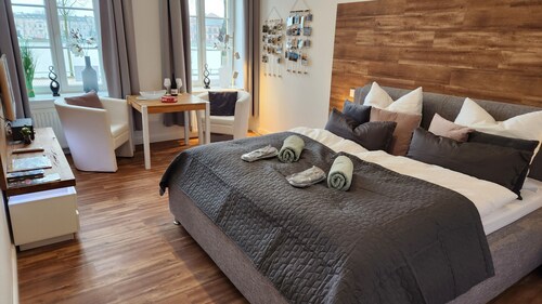 The "Alexandrine" apartment on Pfaffenteich, right in the heart of Schwerin