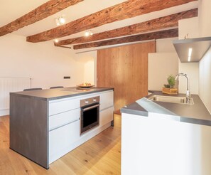 Kühlschrank, Ofen, Herdplatte, Geschirrspüler