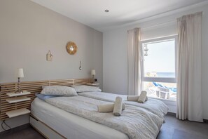 2 slaapkamers, een strijkplank/strijkijzer, gratis wifi, beddengoed