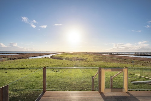Ferienhaus Arlau Schleuse in der Hattstedtermarsch für bis zu 4 Personen