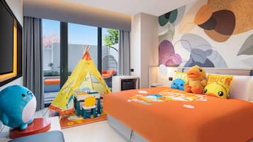 Down duvets, minibar, in-room safe, blackout curtains