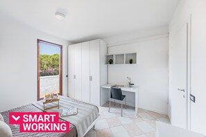 2 chambres, fer et planche Ă repasser, Wi-Fi gratuit, draps fournis