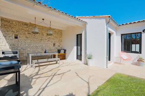 À 550m de la plage, maison pour 4