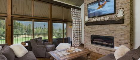 Älytelevisio, takka