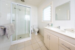 Bathroom - Ruby's Place is a unique beach house with all the creature comforts of home (Black Head)