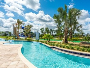 Townhome, 4 Bedrooms | Pool | A heated pool - Storey Lake Resort Vacation Home 4 Bedroom Townhouse by Redawning (Kissimmee)
