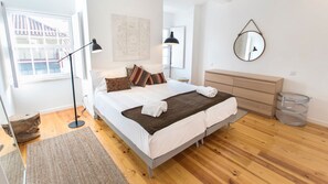 2 habitaciones, tabla de planchar con plancha y wifi gratis 