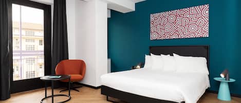 Coffres-forts dans les chambres, rideaux occultants