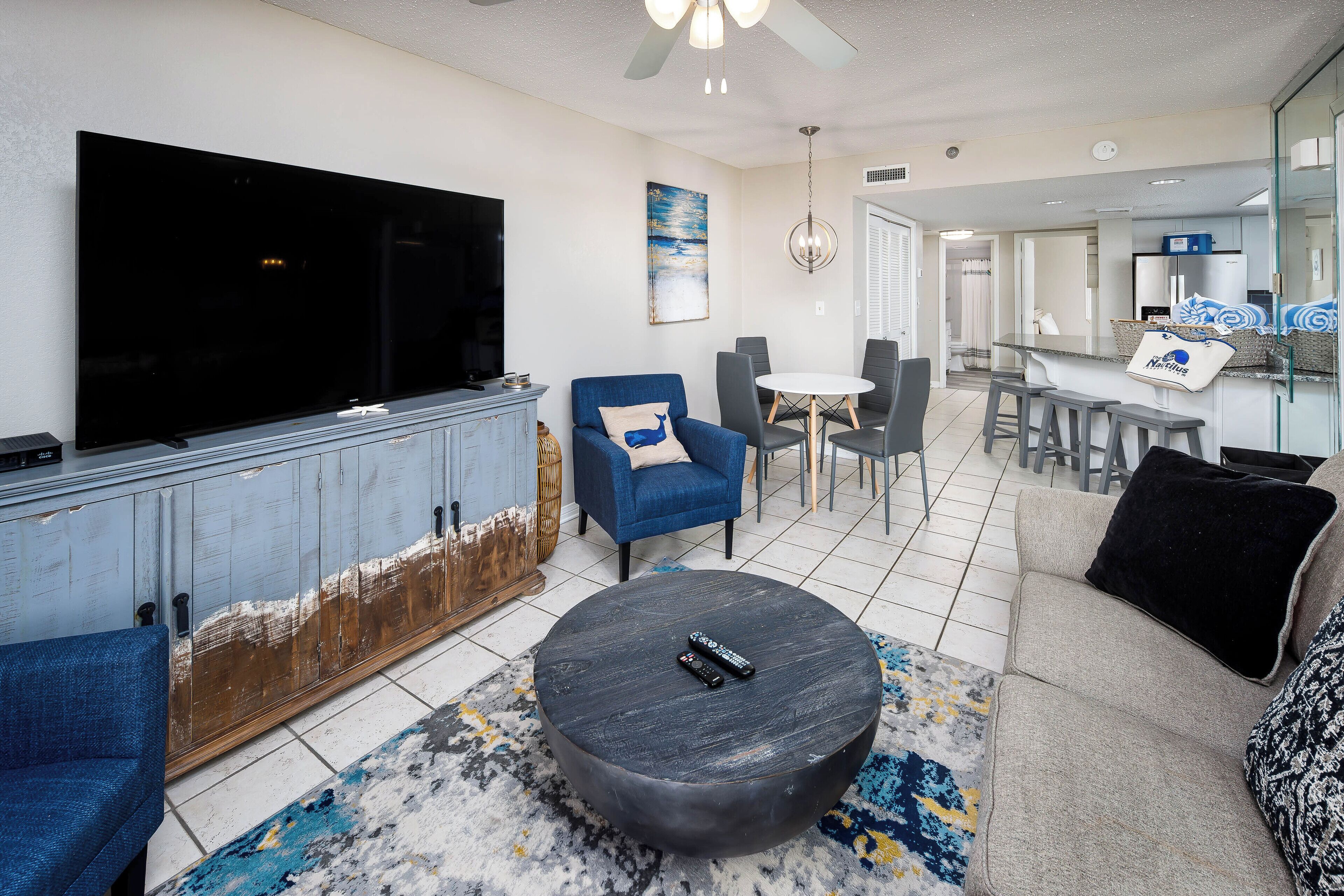 Flat-screen TV