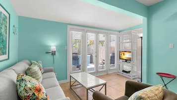 TV, video games, books, offices