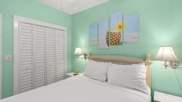 3 bedrooms, iron/ironing board, WiFi, bed sheets