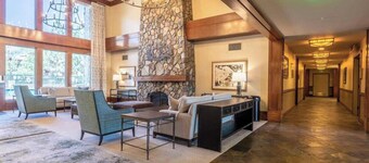 Ski in ski out with views, year round pool, spas & gym! Sleeps 6