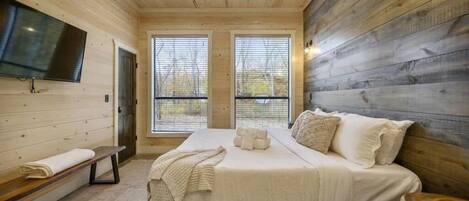 4 habitaciones, tabla de planchar con plancha, wifi y ropa de cama