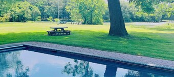 Historic Waterfront Estate with Pool & Pet-Friendly – Perfect for Fall Getaways