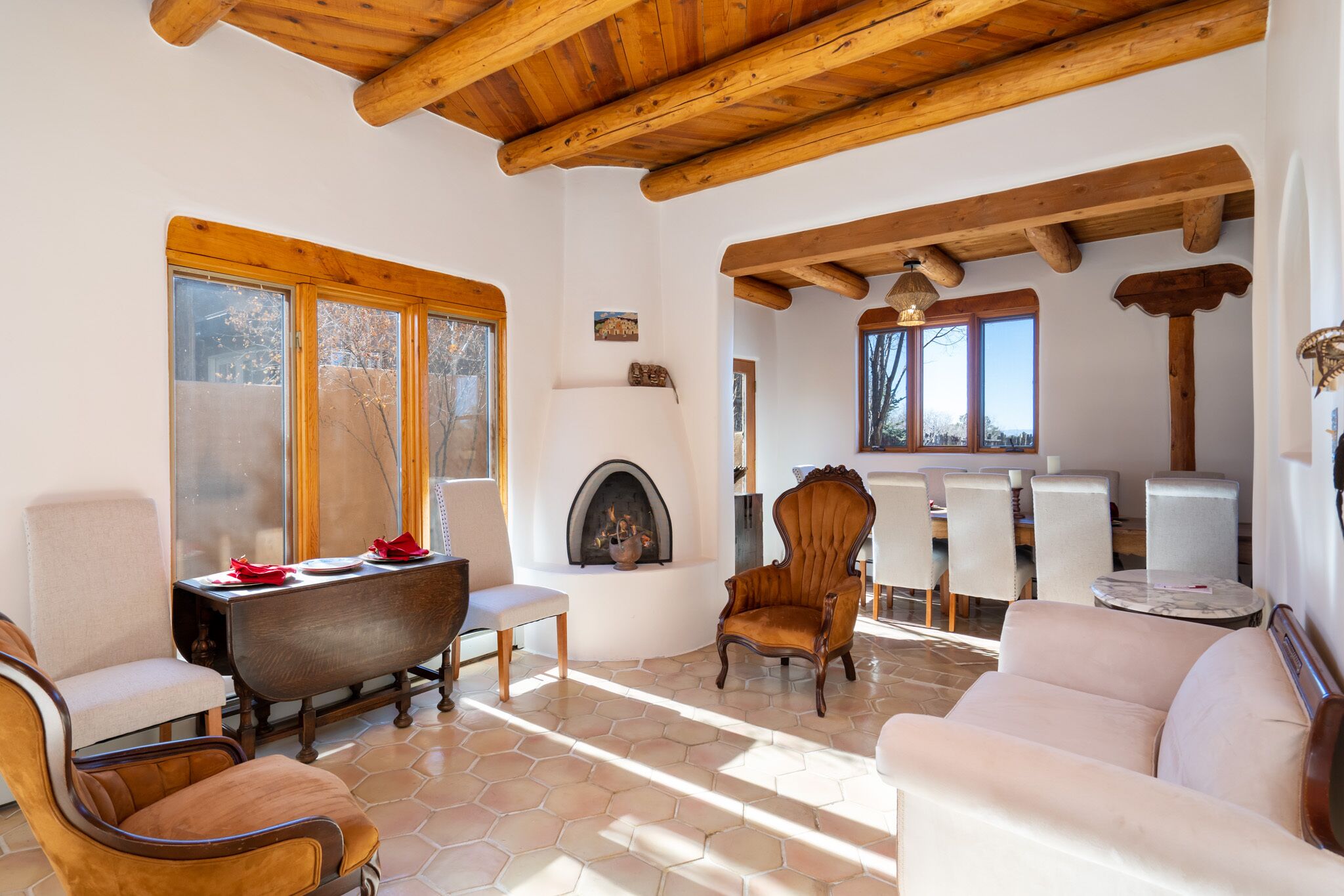 Casa de Monte Vista | Outdoor Space + Kiva Fireplace!