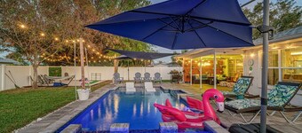 Stay Golden: Heated Pool/Spa/Yard Games/Pets/BBQ/WD/Parking