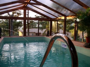 Indoor pool, outdoor pool