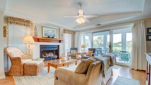 Villa, 5 Bedrooms | Living room - After Dune Delight by Peace Vacations (Georgetown)