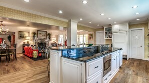 House, Multiple Beds | Private kitchen | Oven, cookware/dishes/utensils - Arthur Oxner by Peace Vacations (Pawleys Island)