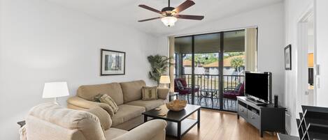 Smart TV, ping pong, books