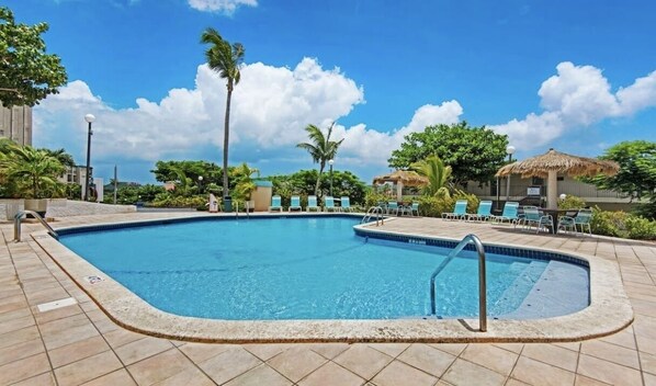 Alberca al aire libre 