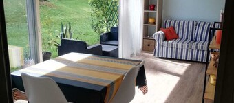 Apartment Château d'Arcadie, 67m2, terrace and garage. The whole of Biarritz on foot!