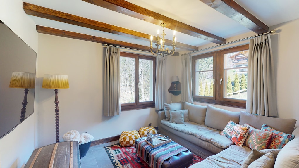Charming Chalet - Walk To Piste & Villars Centre! Style & Comfort 5 Bed/4 Bath! - Les Diablerets