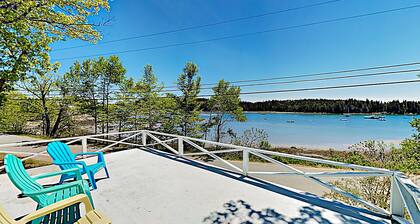 Serenity A Deck w Great View, 14 mins to Quiet Side Acadia