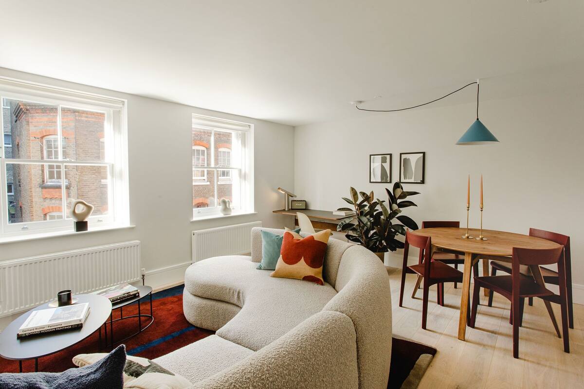 Deluxe Apartment | Living area | 50-inch Smart TV with digital channels, TV