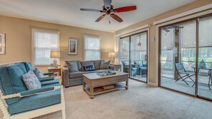 Condo, 2 Bedrooms | Living room - Pawleys Plantation by Peace Vacations (Pawleys Island)