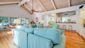 House, 4 Bedrooms | Living room | Fireplace - Par Fore the Course by Peace Vacations (Georgetown)