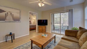 Condo, 2 Bedrooms | Living room - True Blue by Peace Vacations (Pawleys Island)
