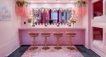 The Pink Palace | Rooftop Deck | Bachelorette HQ