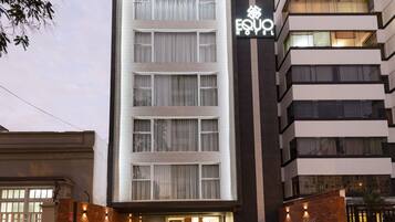 Fachada del alojamiento