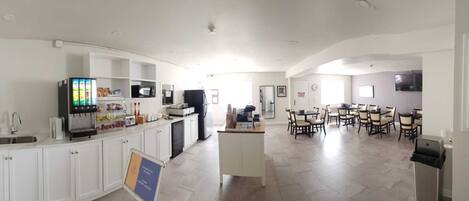 Kontinental frokost er inkludert hver dag