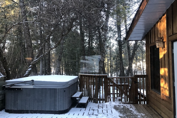 Back Deck & Private Hot Tub