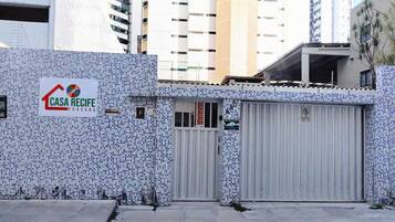 Fassade der Unterkunft