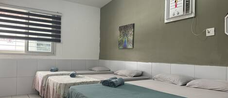 Free WiFi, bed sheets