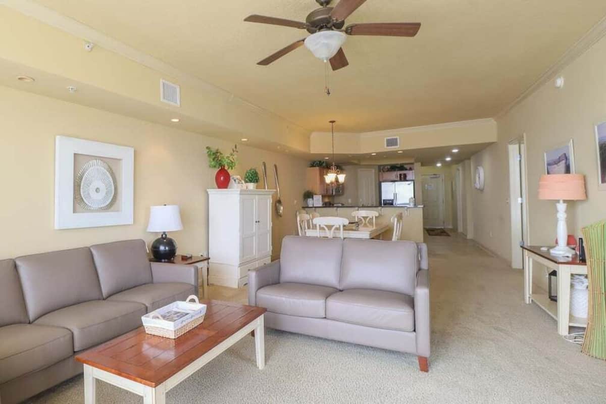 Condo, Multiple Beds, Balcony, Ocean View (Sienna Unit 0602) | Living area | 42-inch flat-screen TV with digital channels