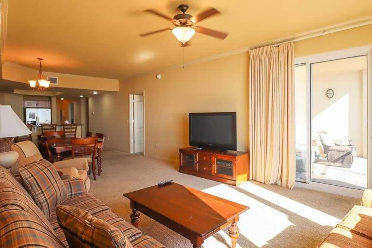 Condo, Multiple Beds, Balcony, Ocean View (Sienna Unit 0702) | Living area | 42-inch flat-screen TV with digital channels