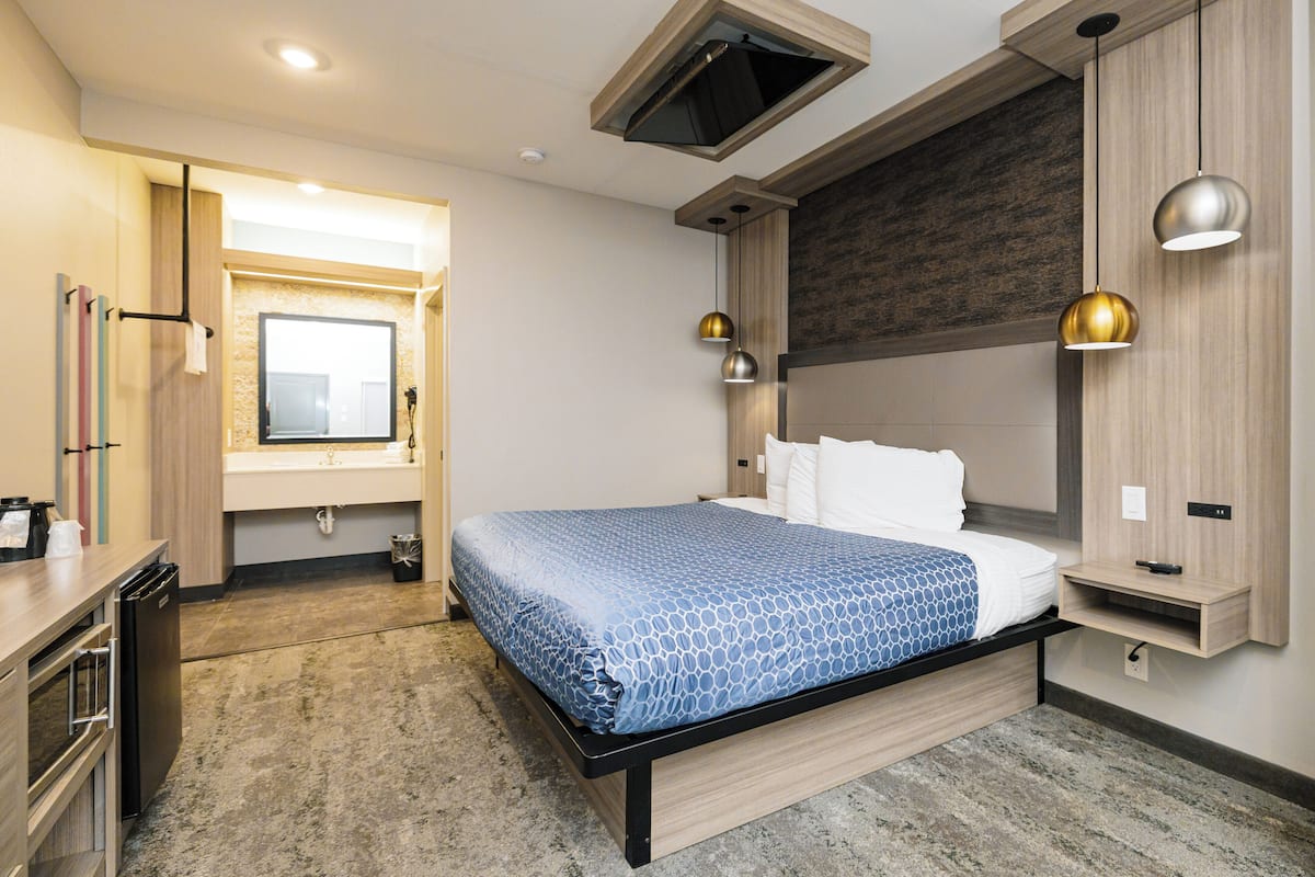 Deluxe Single Room, 1 King Bed, Non Smoking, Private Bathroom | Premium bedding, down comforters, desk, laptop workspace
