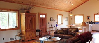 Blackfoot River Cabins - Waterfront Retreats that sleep 6 w/ Space for Campers