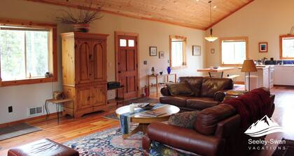 Blackfoot River Cabins - Waterfront Retreats that sleep 6 w/ Space for Campers