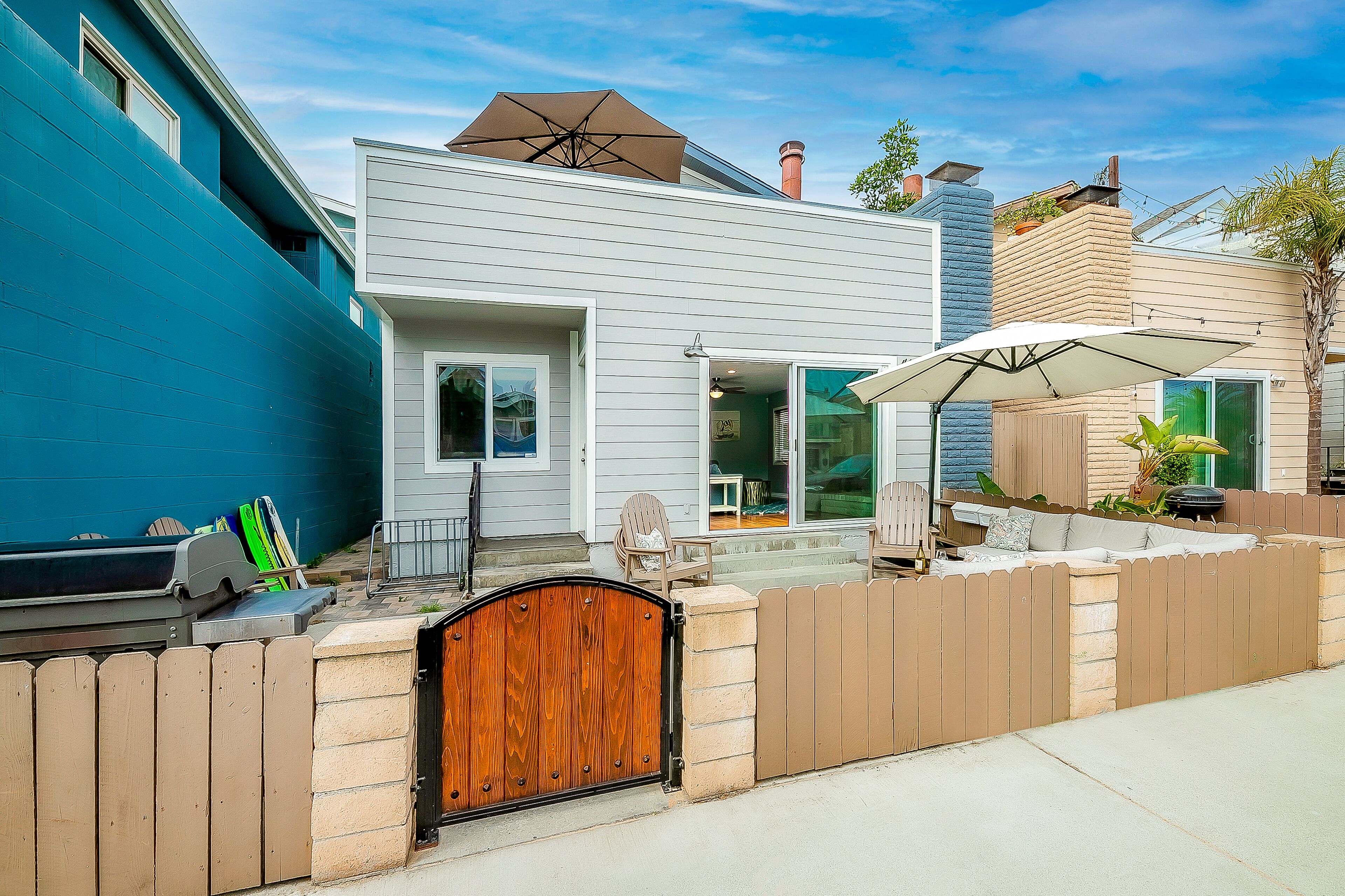 Dog-Friendly Duplex near the Water w/Spacious Front Patio, Gas Grill, Free WiFi
