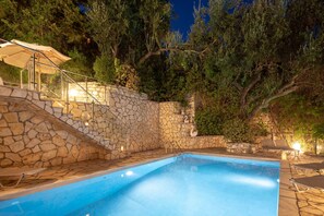 Una piscina climatizada