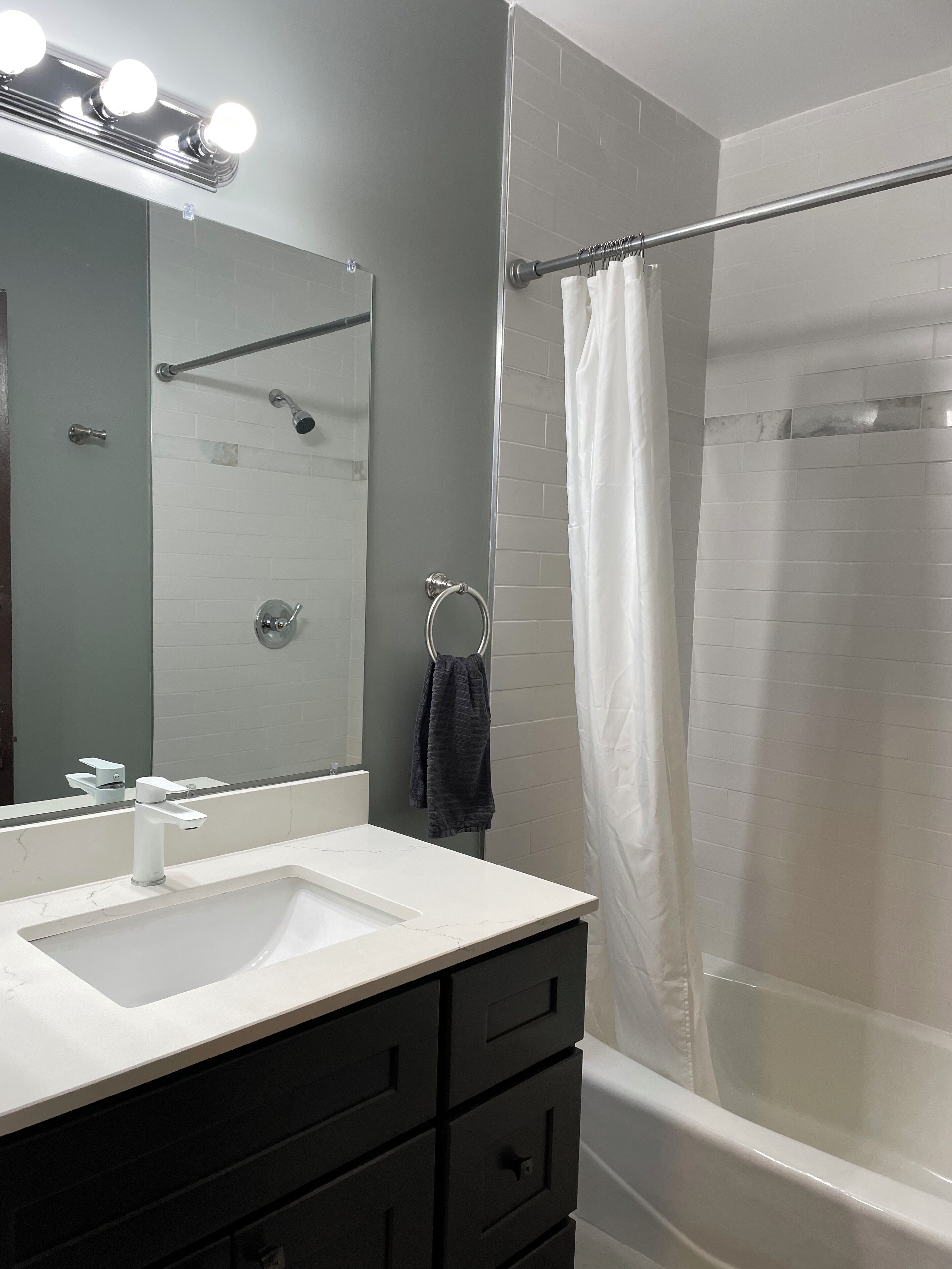 Towels, soap, toilet paper