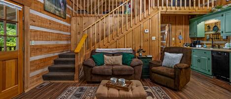 Smart TV, fireplace, table football, streaming services